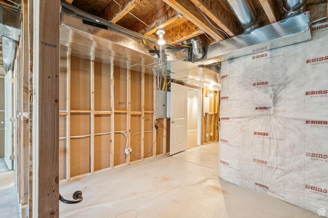 11103 S Kiwano Way W, South Jordan, UT 84009 - unfinished basement featuring electric panel