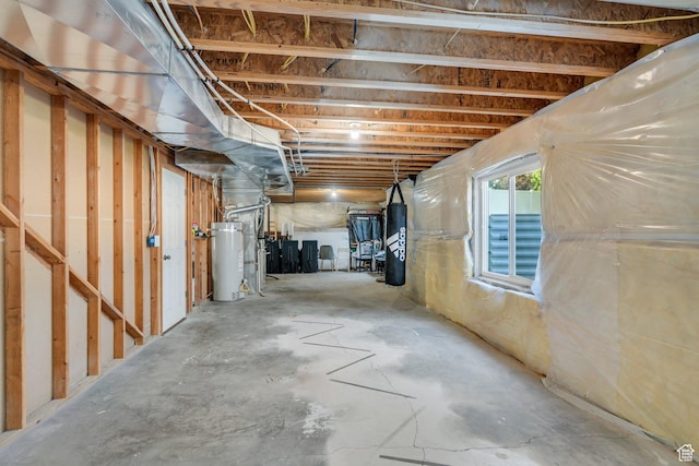 914 W Red Fox Ln, Saratoga Springs, UT 84045 - basement with strapped water heater