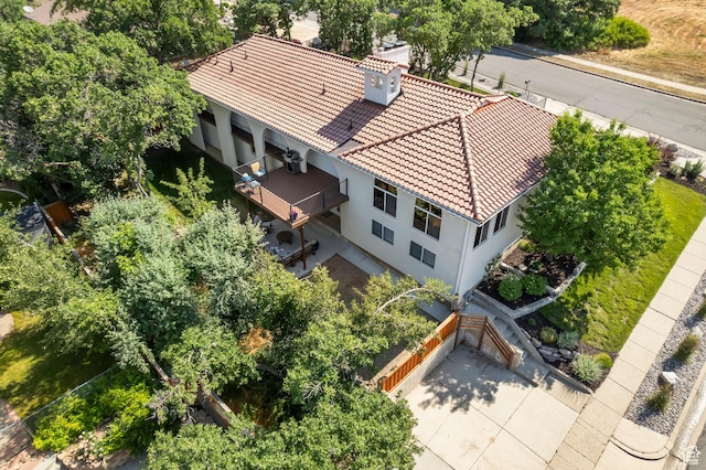 7968 S Titian St E, Cottonwood Heights, UT 84121 - aerial view of property and surrounding area