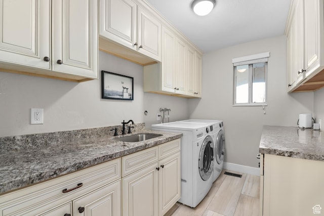 7968 S Titian St E, Cottonwood Heights, UT 84121 - laundry area featuring cabinet space and washer and clothes dryer