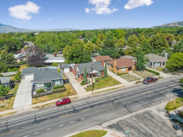 1492 S 2100 E, Salt Lake City, UT 84108 - aerial view of residential area featuring a mountain backdrop