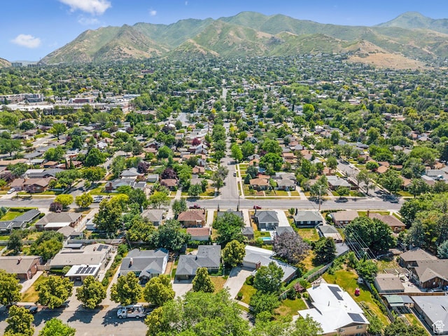 1492 S 2100 E, Salt Lake City, UT 84108 - aerial view of residential area featuring a mountain backdrop