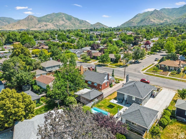 1492 S 2100 E, Salt Lake City, UT 84108 - aerial perspective of suburban area with a mountainous background