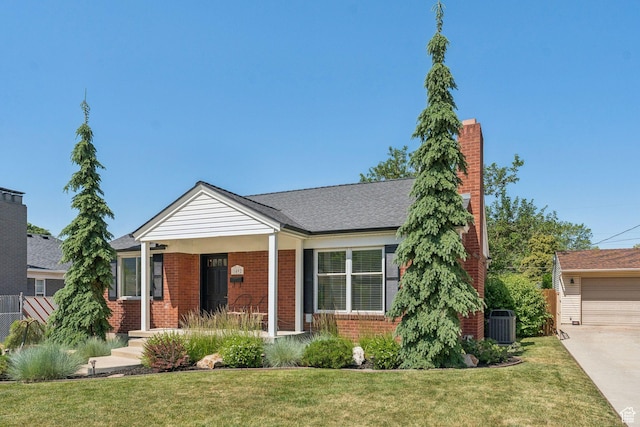 1492 S 2100 E, Salt Lake City, UT 84108 - view of front of house featuring brick siding and a chimney