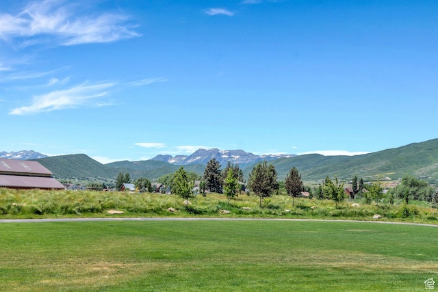 586 S Appenzell Ln W Unit 16, Midway, UT 84049 - view of mountain backdrop