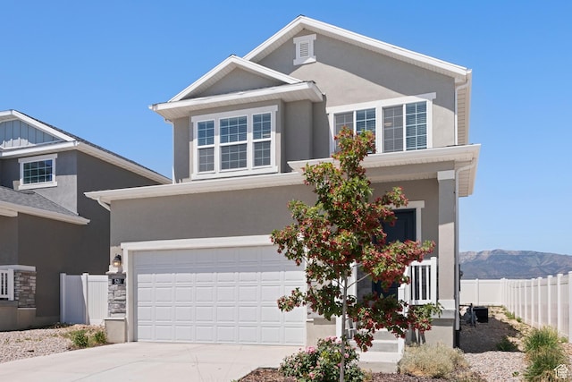 528 S Musk Ave W, Grantsville, UT 84029 - traditional-style home featuring driveway, stucco siding, and an attached garage