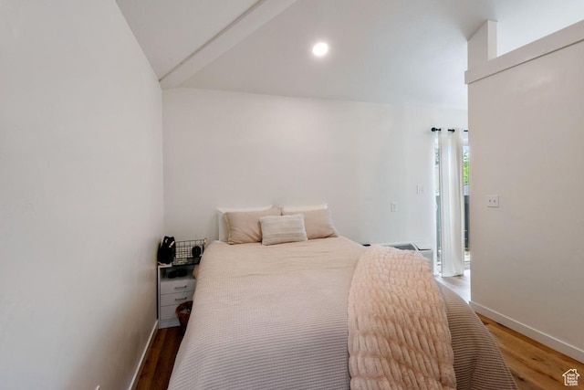 98 W 880 N Unit 6, Provo, UT 84604 - bedroom with wood finished floors and baseboards