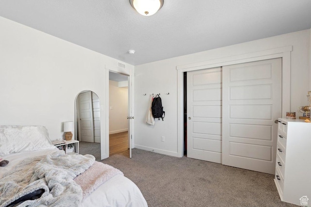 6228 N Boulter Peak Ln, Eagle Mountain, UT 84005 - bedroom with carpet and a closet