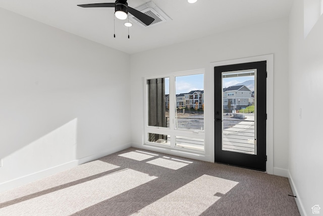 78 Watson Dr, Saratoga Springs, UT 84045 - unfurnished room with carpet flooring and ceiling fan