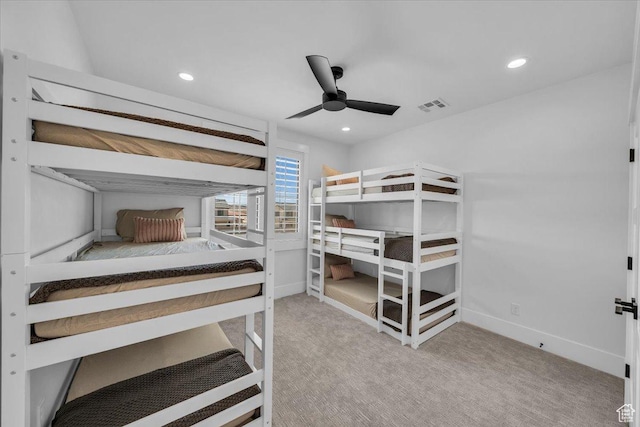 529 E 4290 S, Washington, UT 84780 - carpeted bedroom with recessed lighting and a ceiling fan