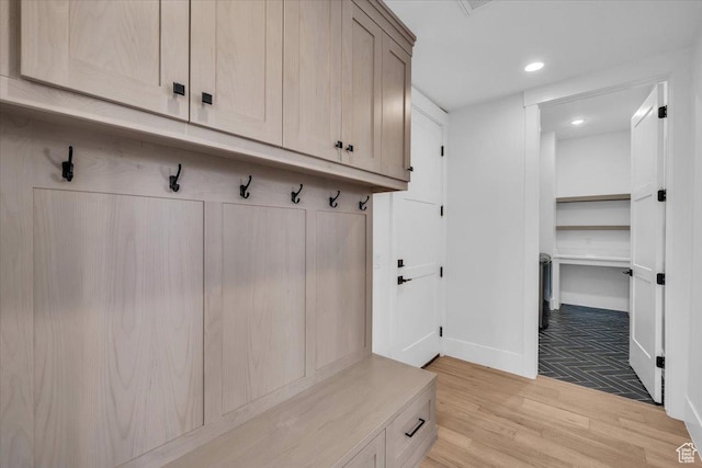 529 E 4290 S, Washington, UT 84780 - mudroom with light wood-style flooring and recessed lighting