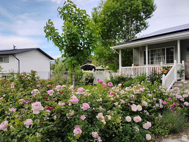 665 S 1040 E, Spanish Fork, UT 84660 - view of yard with covered porch