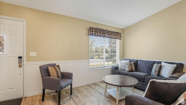 4403 W 3850 S, West Haven, UT 84401 - living area with a wainscoted wall and wood finished floors