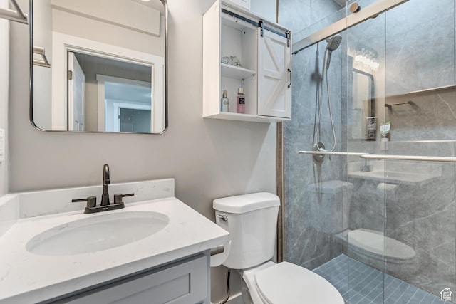 992 W Emily Francis Cir S, Jordan, UT 84095 - full bathroom with a shower stall and vanity