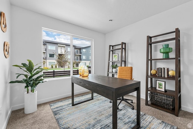 1286 N 375 S Unit 148, Harrisville, UT 84404 - office area featuring carpet floors and baseboards