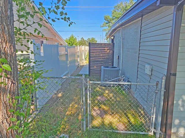 10138 S Peony Way, Sandy, UT 84094 - view of side of home featuring a gate and a cooling unit