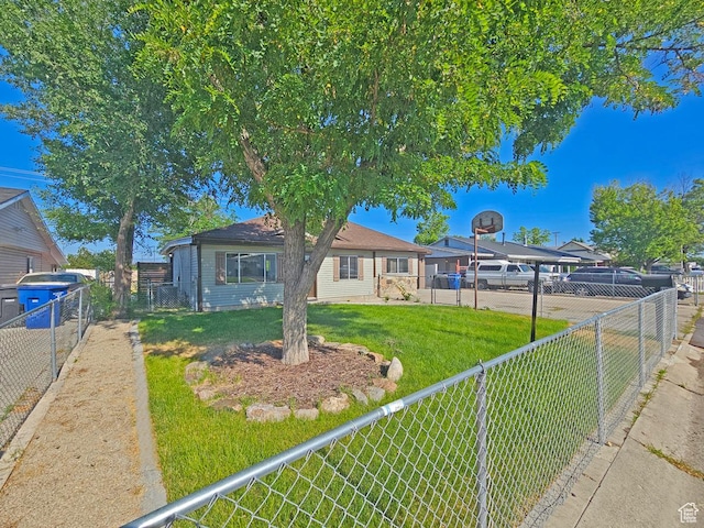 10138 S Peony Way, Sandy, UT 84094 - view of front of property featuring a fenced backyard