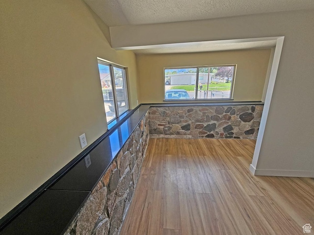 10138 S Peony Way, Sandy, UT 84094 - spare room with wood finished floors and a textured ceiling
