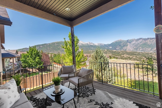 15337 S Eagle Crest Dr E, Draper, UT 84020 - balcony with a mountain view