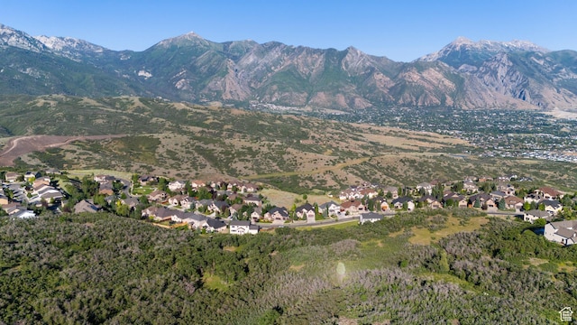 15337 S Eagle Crest Dr E, Draper, UT 84020 - view of mountain backdrop featuring nearby suburban area