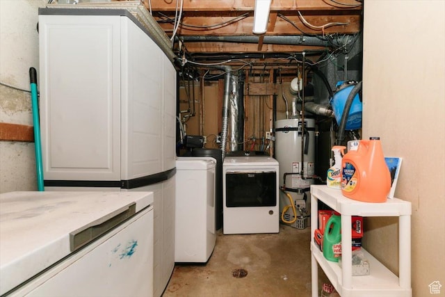 623 W 1635 N, Clinton, UT 84015 - basement with independent washer and dryer and water heater