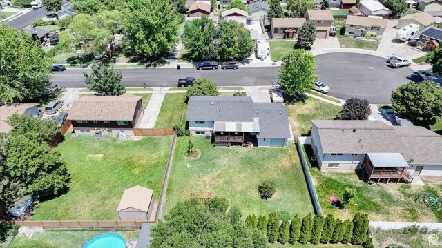 623 W 1635 N, Clinton, UT 84015 - aerial perspective of suburban area