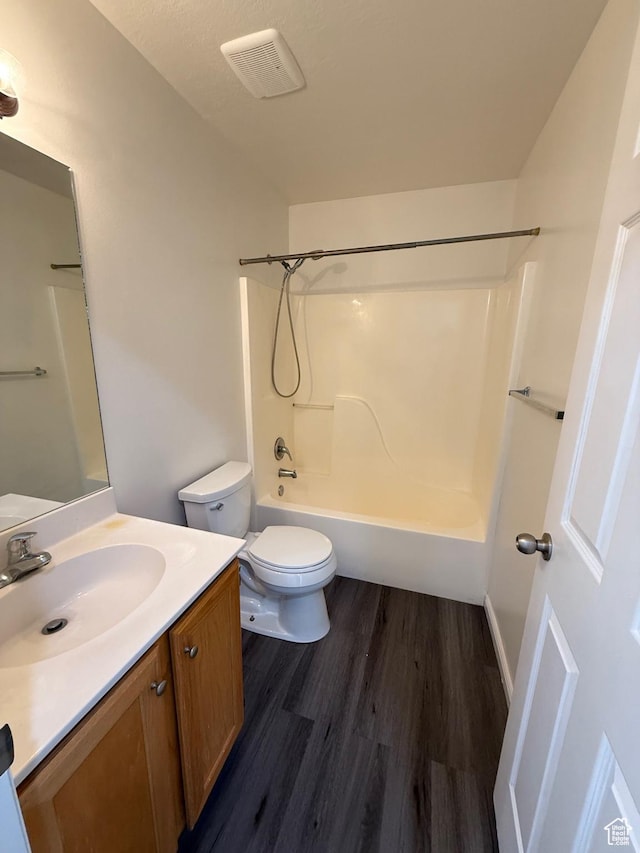 1779 W 1200 S Unit 319, Springville, UT 84663 - bathroom featuring vanity, wood finished floors, and bathtub / shower combination