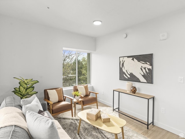 404 E 5600 S, Murray, UT 84107 - living room featuring light wood-type flooring and baseboards