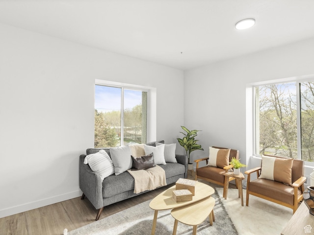 404 E 5600 S, Murray, UT 84107 - living room featuring plenty of natural light and wood finished floors