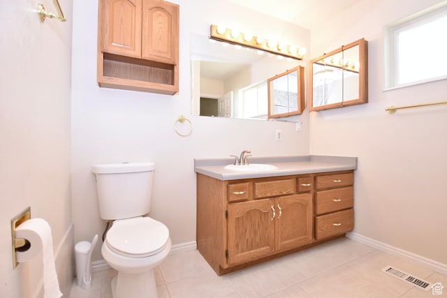 686 E 400 N, Lehi, UT 84043 - bathroom with vanity, healthy amount of natural light, and tile patterned flooring