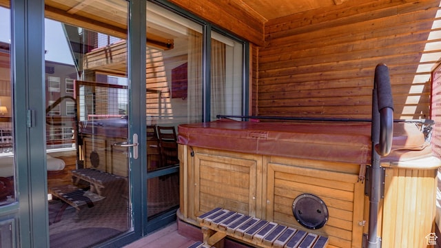 1456 W Newpark Blvd Unit 213, Park City, UT 84098 - view of patio with french doors