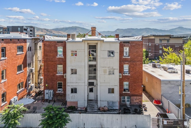 310 S 300 E Unit A2, Salt Lake City, UT 84111 - view of apartment building / complex featuring a mountain view