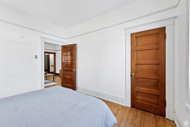 310 S 300 E Unit A2, Salt Lake City, UT 84111 - bedroom with wood finished floors