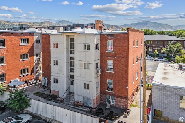 310 S 300 E Unit A2, Salt Lake City, UT 84111 - view of apartment building / complex featuring a mountain view and cooling unit