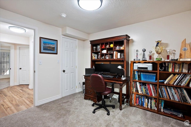 1964 N 2000 E, Layton, UT 84040 - office area with carpet flooring and a textured ceiling