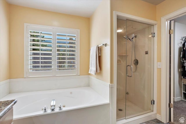 1964 N 2000 E, Layton, UT 84040 - bathroom with a garden tub and a shower stall