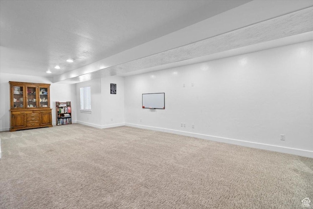 216 E 1370 S, Nephi, UT 84648 - unfurnished living room featuring light colored carpet and recessed lighting