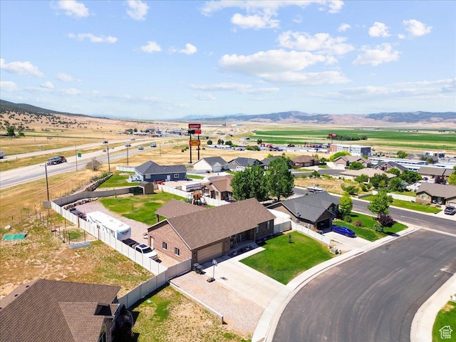 216 E 1370 S, Nephi, UT 84648 - aerial view of residential area featuring a mountainous background
