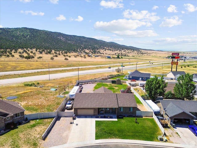 216 E 1370 S, Nephi, UT 84648 - aerial view of sparsely populated area featuring a mountainous background