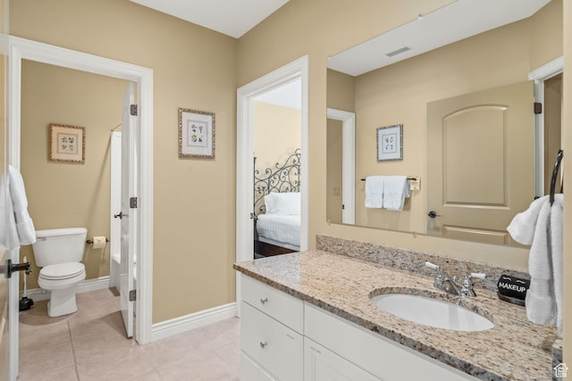 364 N Tanner Ln, Midway, UT 84049 - ensuite bathroom with vanity and tile patterned floors