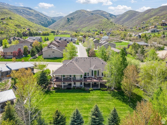 364 N Tanner Ln, Midway, UT 84049 - aerial perspective of suburban area with mountains
