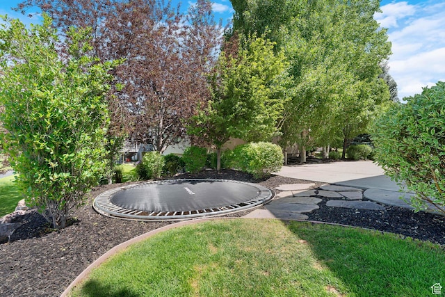 916 Ledgestone Ln, Heber City, UT 84032 - view of yard with a trampoline