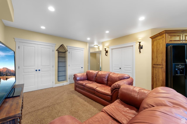 916 Ledgestone Ln, Heber City, UT 84032 - living room featuring carpet and recessed lighting