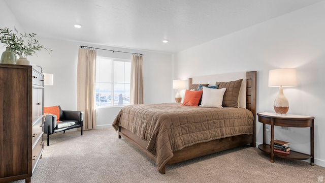 1538 E 720 N Unit 1083, Salem, UT 84653 - bedroom with light colored carpet and recessed lighting