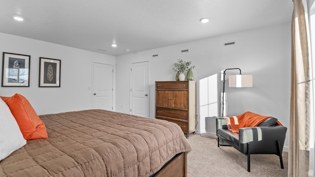 1538 E 720 N Unit 1083, Salem, UT 84653 - bedroom featuring light colored carpet and recessed lighting