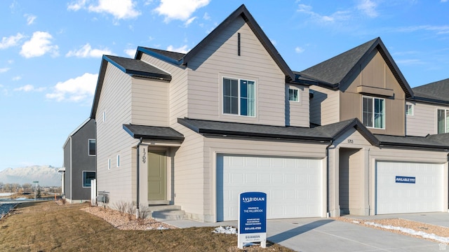 1538 E 720 N Unit 1083, Salem, UT 84653 - multi unit property with a garage, driveway, and a shingled roof