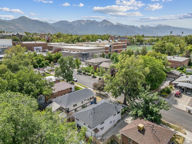 1163 E Blaine Ave, Salt Lake City, UT 84105 - aerial perspective of suburban area with a mountain backdrop