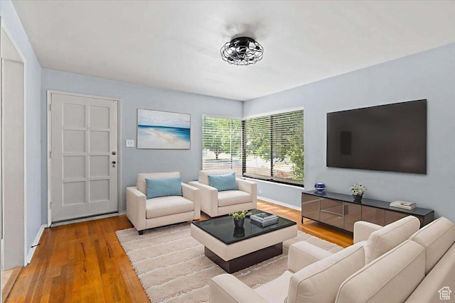 876 N 1300 W, Salt Lake City, UT 84116 - living room featuring light wood finished floors and baseboards