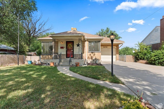 876 N 1300 W, Salt Lake City, UT 84116 - view of front of house featuring concrete driveway, an attached garage, and brick siding