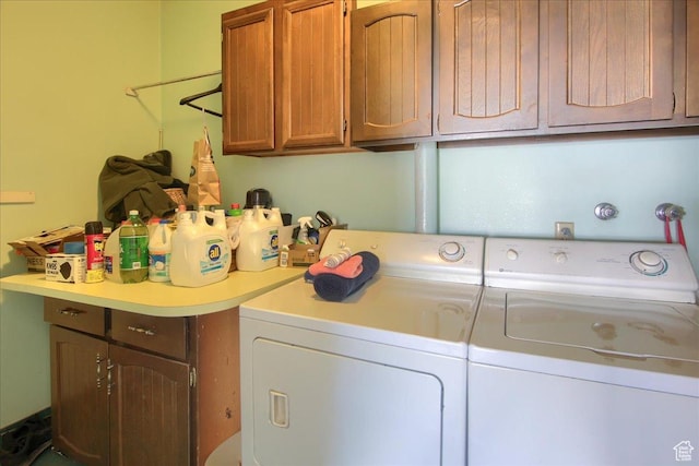 1184 16th St Unit B, Ogden, UT 84404 - washroom with separate washer and dryer and cabinet space
